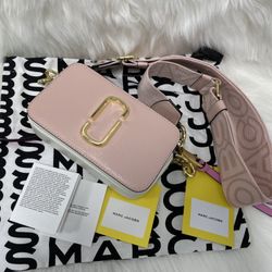 Marc Jacobs The Snapshot Crossbody Bag Rose Multi