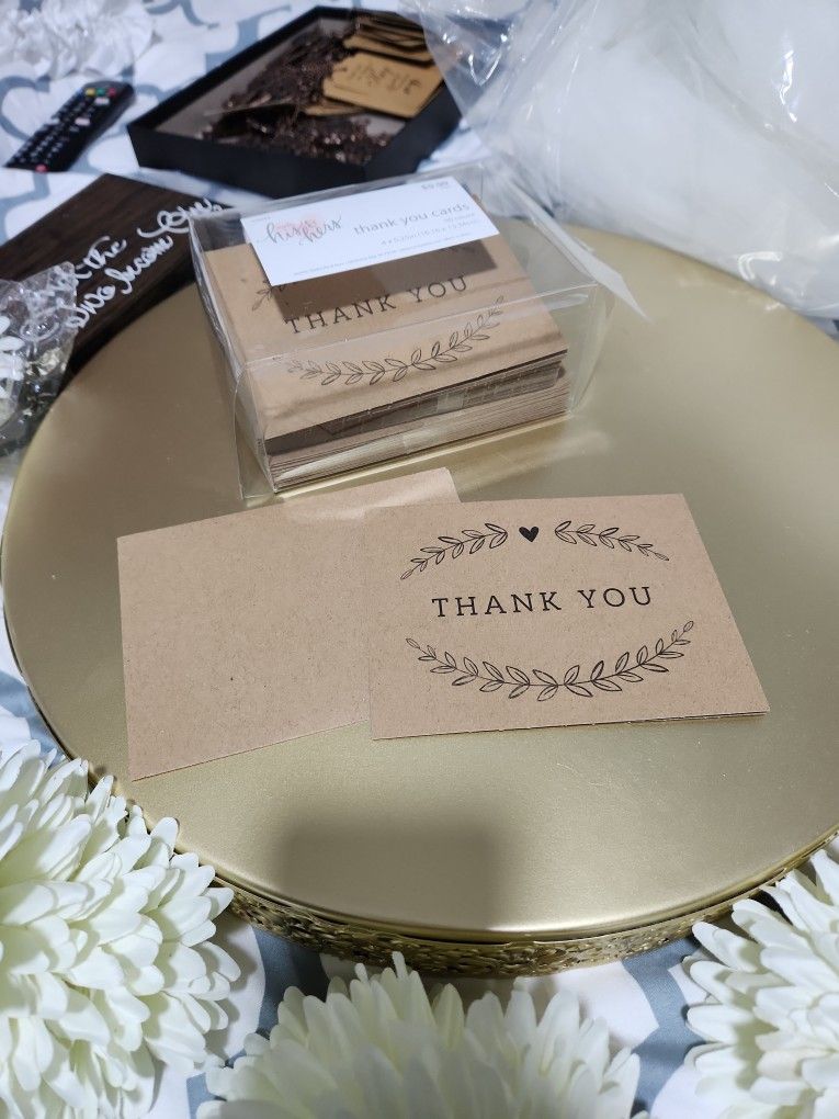 Boho Thank You Cards