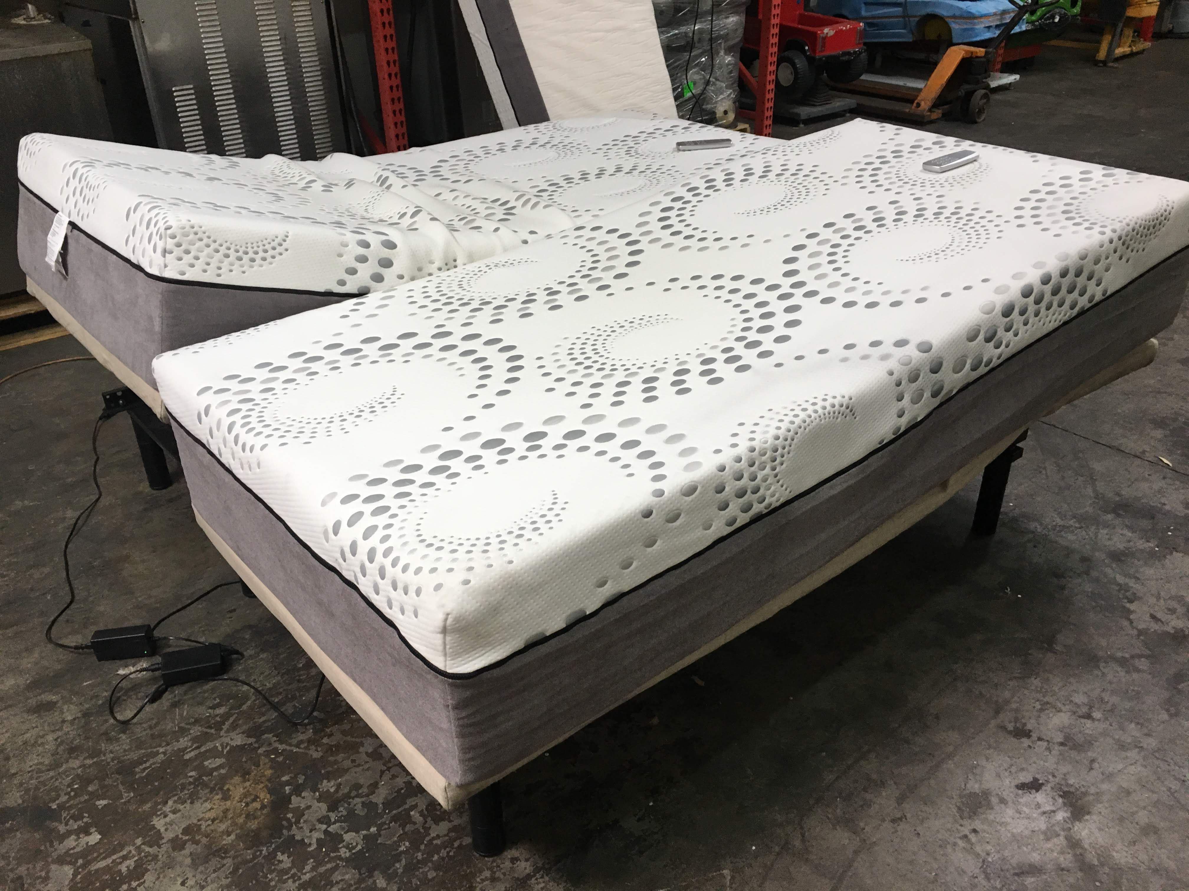 science sleep split king mattress from cosco