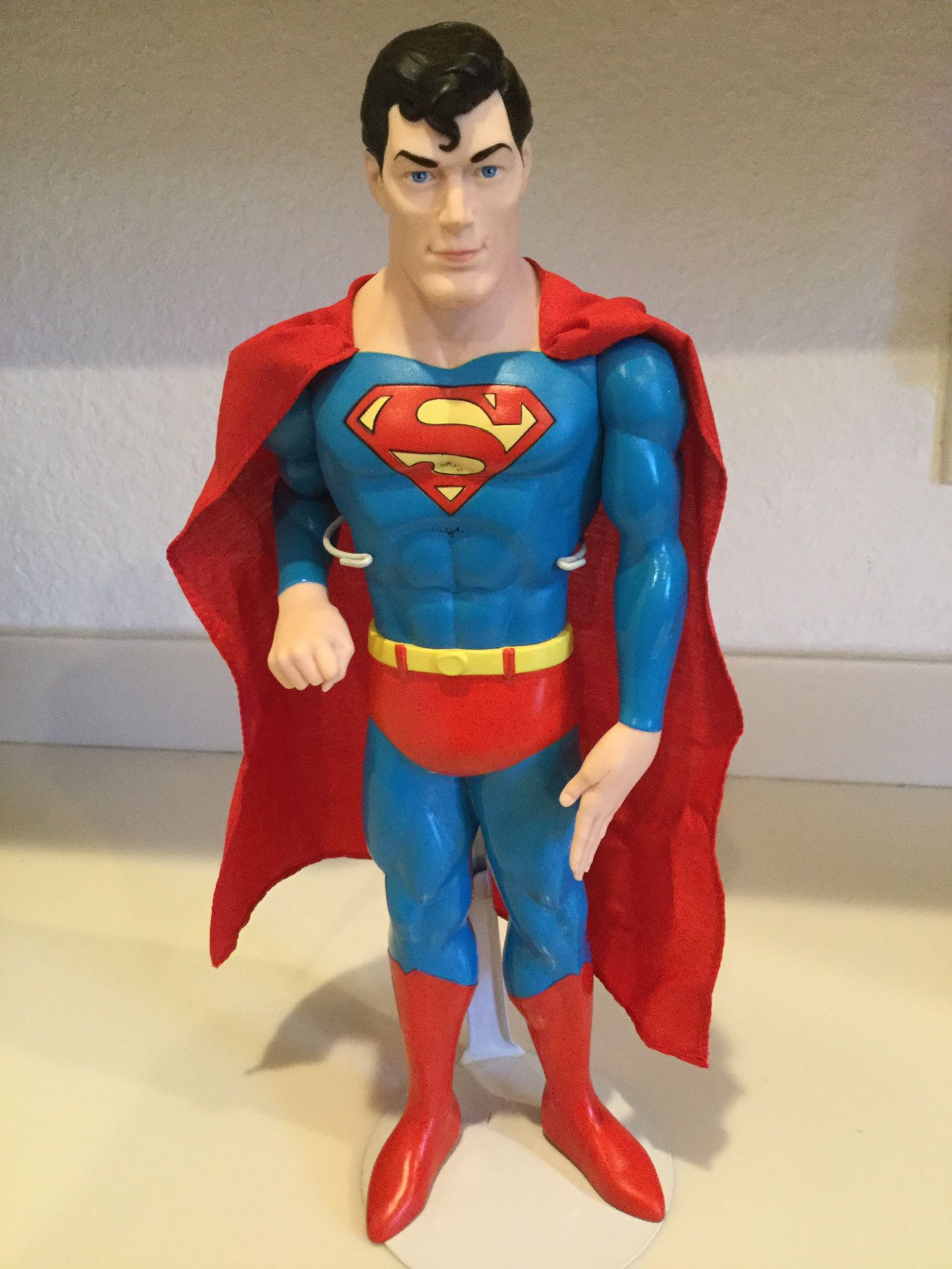 Superman DC 1988 Hamilton 15” Vinyl Action Figure