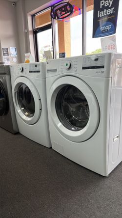 LG washer and dryer