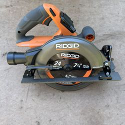 Rigid 18V OCTANE Brushless Cordless 7-1/4 in. Circular Saw (Tool Only)