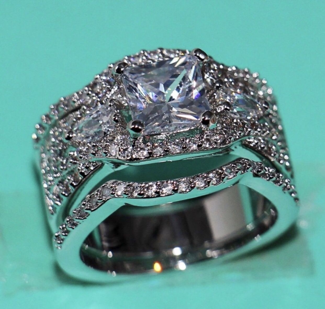 New wedding ring set engagement ring