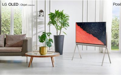 LG Objet Collection Posé 48LX1QPUA 48" Smart OLED TV - 4K UHDTV
