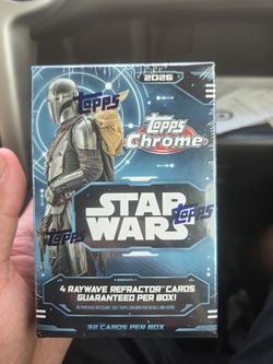 Star wars 2026 topps chrome blaster box