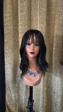 Beautiful human hair wig cap 🖤