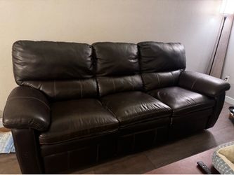 Leather Couch