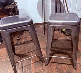 Two stools gray