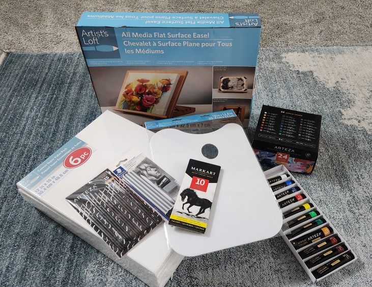 Artist Painting Sketching Supplies Bundle