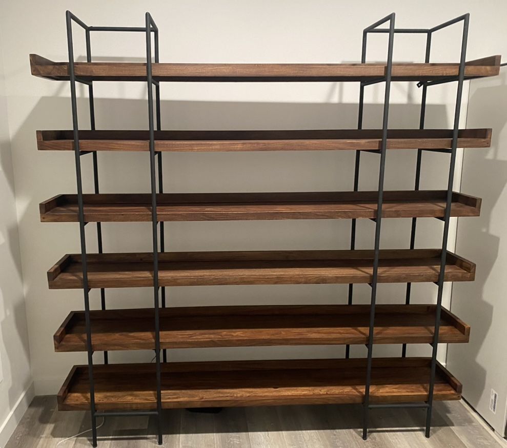 Crate And Barrel Beckett Shelf Shelving Unit Bookcase
