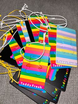 Teddy Fresh Collection Of Tag Stickers
