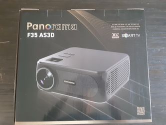 Panorama F35 AS3D projector/ CSZ-120 motorized projector screen