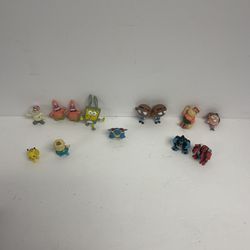 Miniature Figurines rugrats spongebob pokemon ninja turtle Viacom - U672