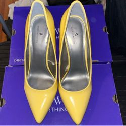 Brand New Yellow Pumps