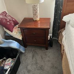 Dresser,  bedside tables, bureau .  Matching