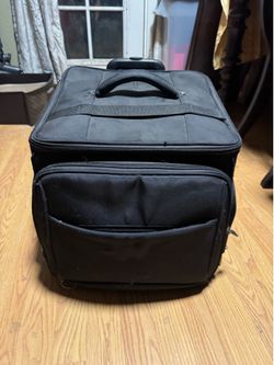 Square luggage tall 15” wide 15 x 16