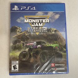 New Monster Jam Steel Titans 2 PS4 Game