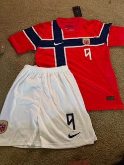 Haaland Norway National Team #9 Soccer Kit
