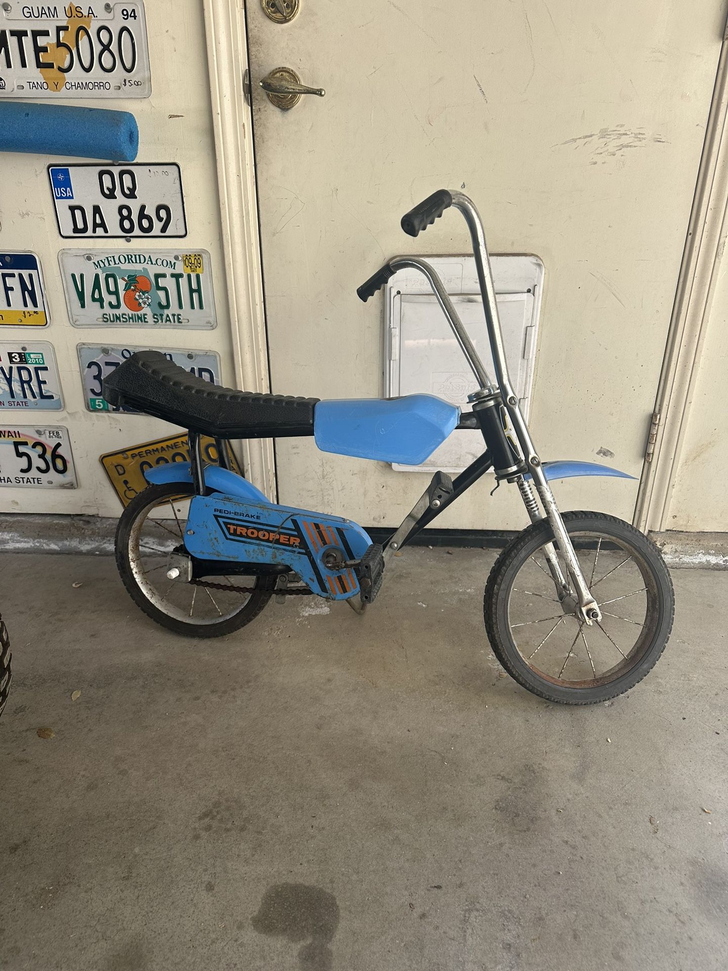 Vintage Mx Bike Child