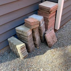 Pavers, retaining wall bricks, etc. 