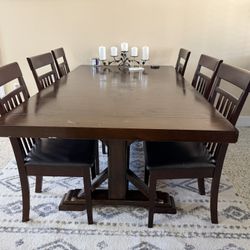 Dining table W 6 Chairs $100