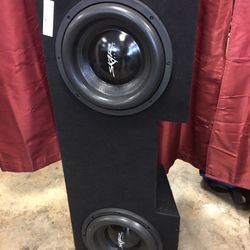 Skar Audio EVL-12 D2 12” subwoofer In Truck Box