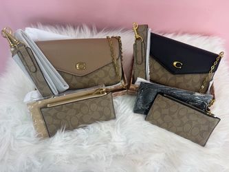Coach Signature Crossbody Bags X2 $100