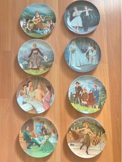 Sound of Music Plate Set
