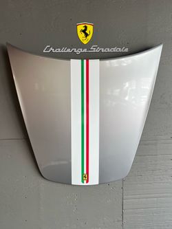Ferrari OEM 360 Challenge Stradale Hood Wall Art Display