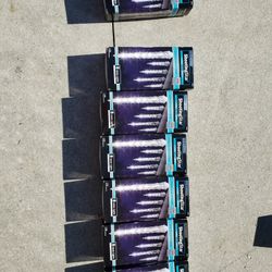 7 boxes of Lightshow Led Icicle Christmas lights Shooting star 