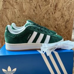 Adidas Campus 00s Dark Green Cloud White Size  9.5 10 10.5  