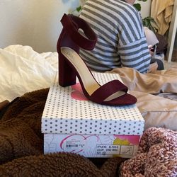 Burgundy Heel
