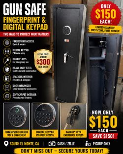 Warehouse Clearance 🔥 GUN SAFE SALE! 🔥