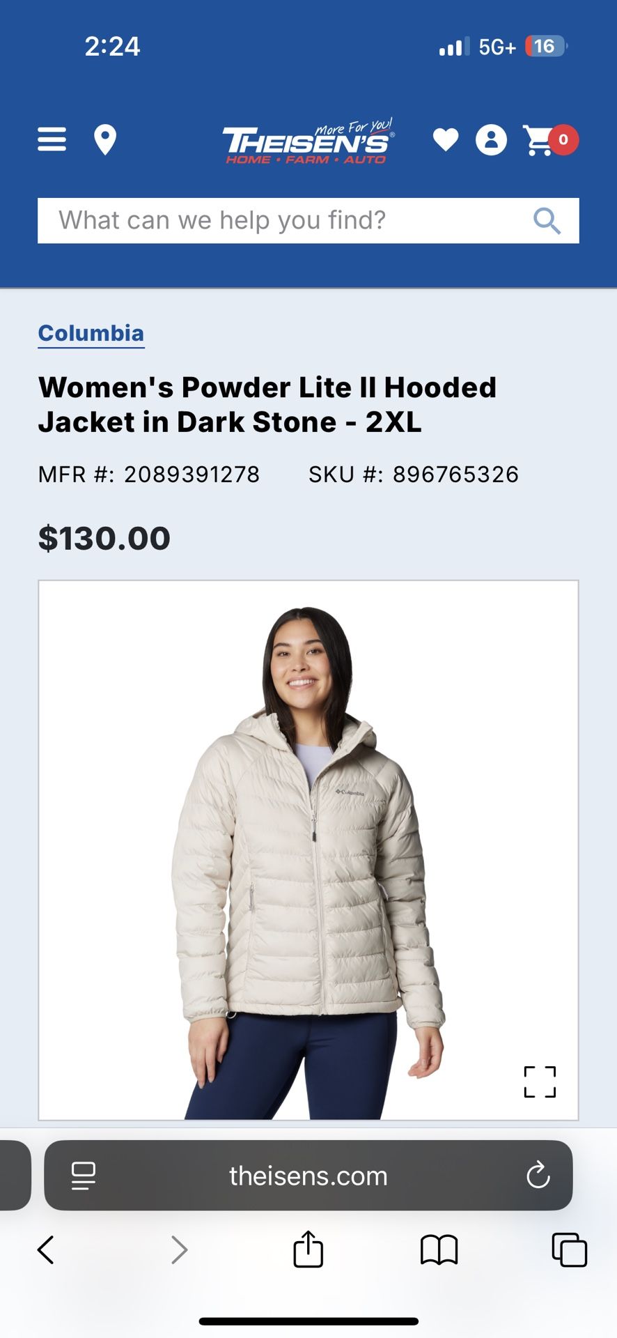 Women’s winter jacket