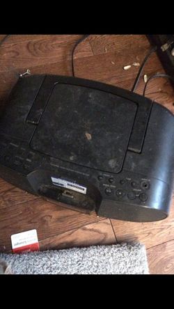 Radio with AUX and IPhone 4 charge ability