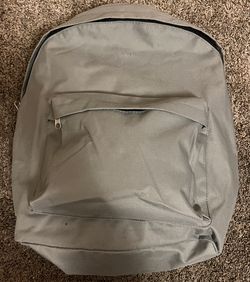Gray Backpack 