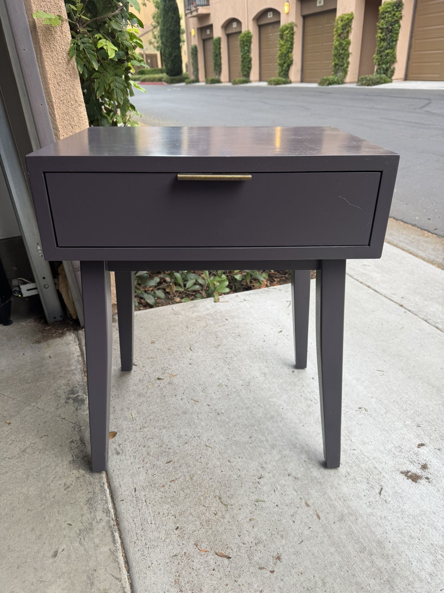 One Drawer Table, Nightstand, End Table