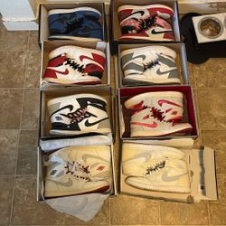 Jordan 1s  Mostly 10.5 