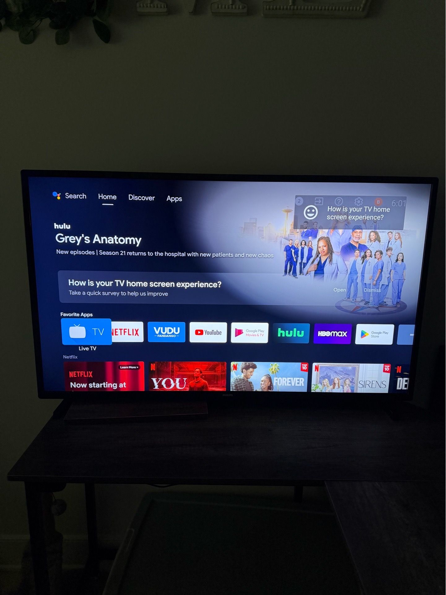 Philips 50โ 4K Android TV with Google Assistant