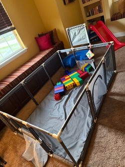 Play Pen 74 by 50 ( blocks not included)