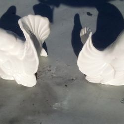 LOVELY DOVE BOOK ENDS!!!