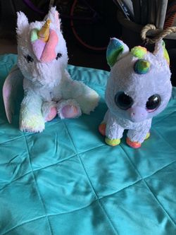 Unicorn plushies