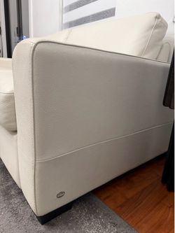 White sofa bed