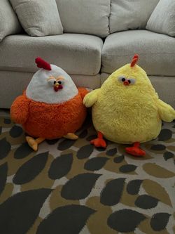 Fiesta Toy 16” Rooster & Chicken Plush Set