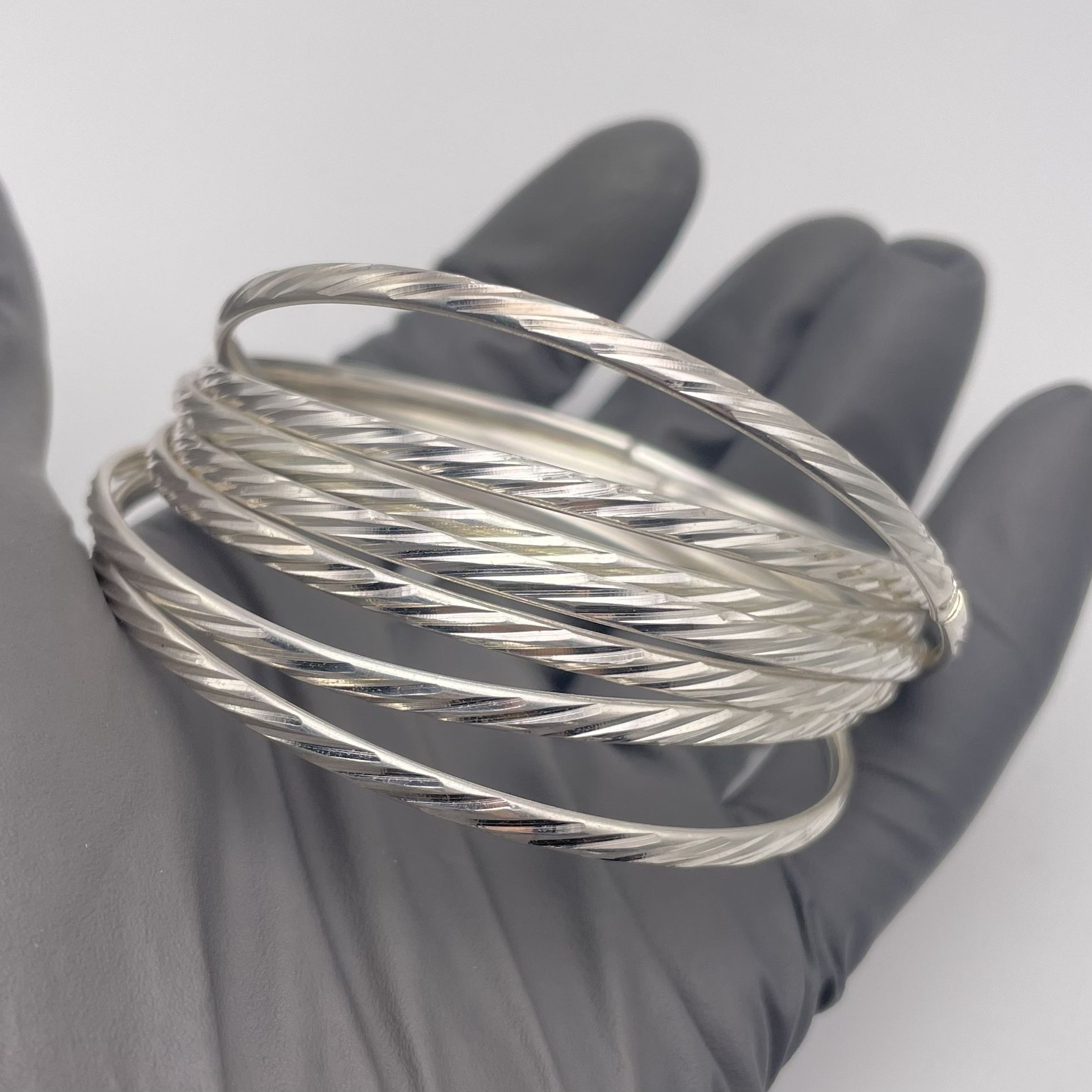 Solid 925 Sterling Silver Semanario Bracelet