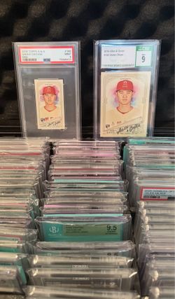 2018 Topps Allen & Ginter Shohei Ohtani Graded Card Lot