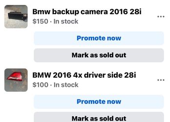 As shown I will provide link to my fb marketplace