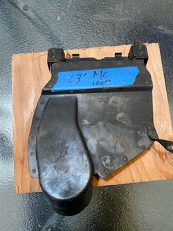 Ac dash housing for a 1963 impala