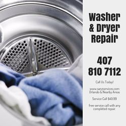 Washer or Dryer Repair