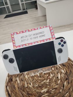 🎮 ASUS ROG Ally 7 inch FHD 120Hz Gaming Handheld AMD Ryzen Z1 Extreme Processor - 512GB - White (Brand New) – Now Only $499 or Just $1 Down! Save $40